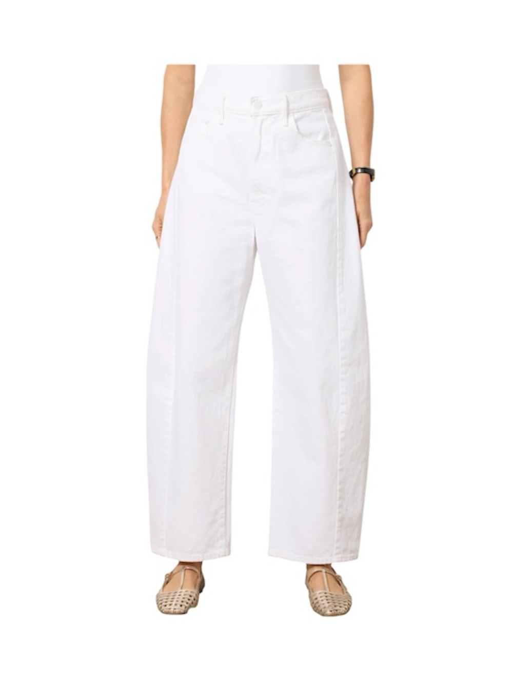 Mother Superior Full Pipe Ankle Barrel Size 26 White